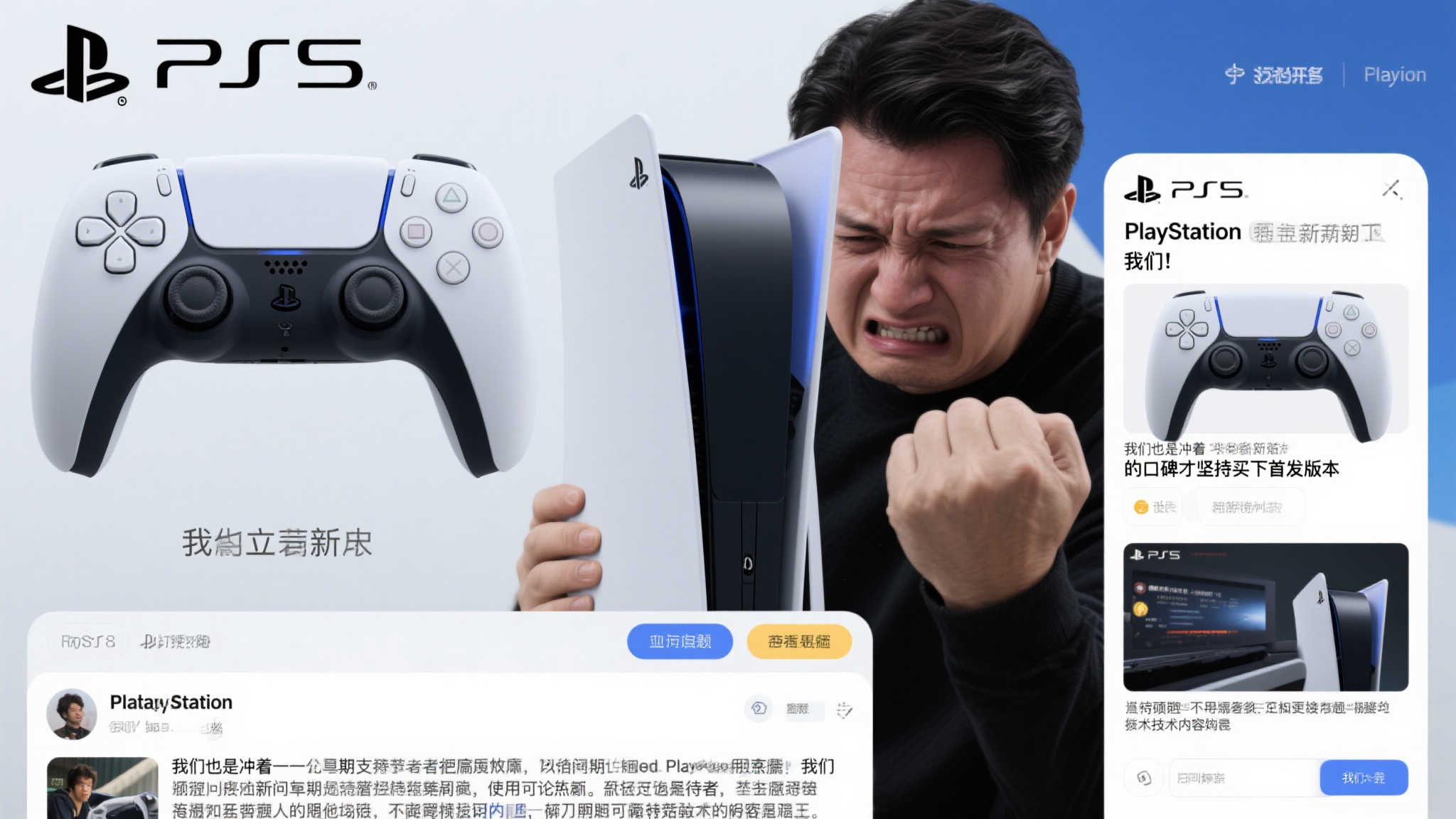 首批PS5用户质疑索尼：为何无缘《羊蹄山之魂》特别外壳？