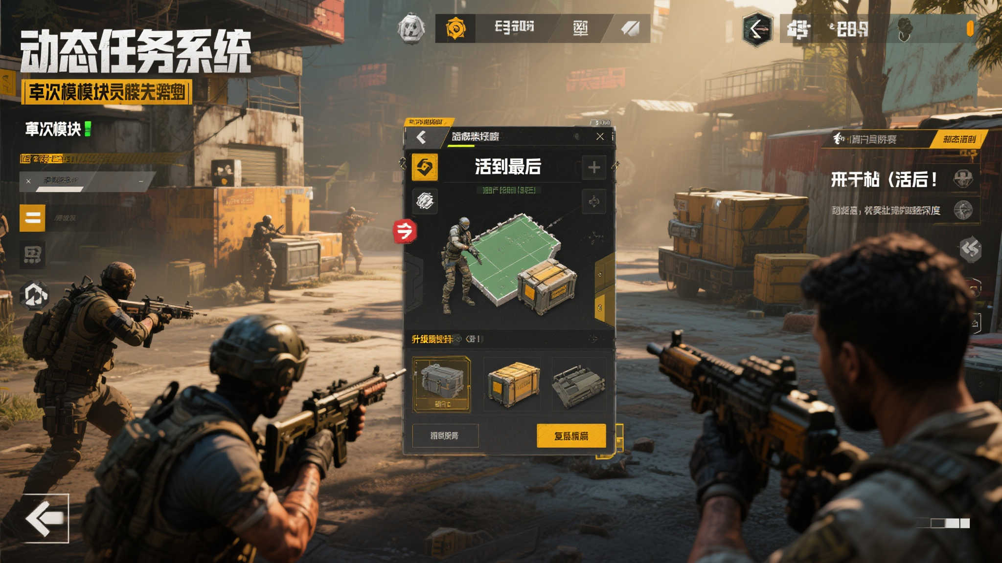 此外，动态任务系统是本次模式的亮点之一。